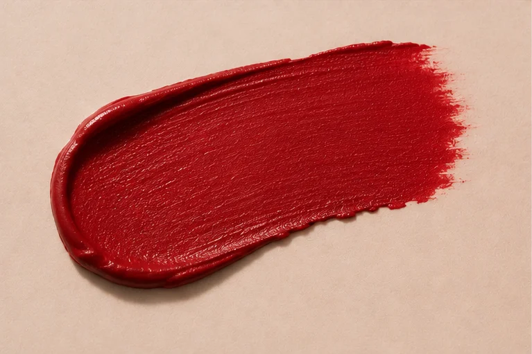 Velvet Matte Lipstick - Ruby Red 3